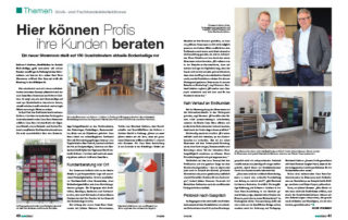 Artikel über Casa Vova Showroom in der eurodecor